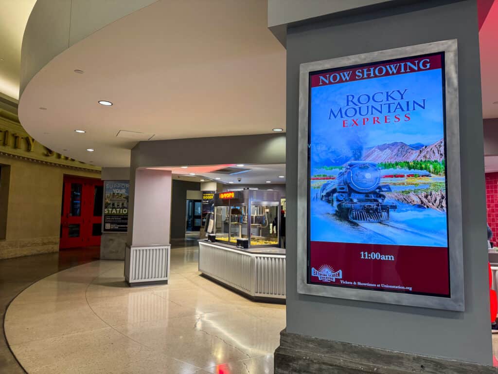 concessions stand at regnier theatre 