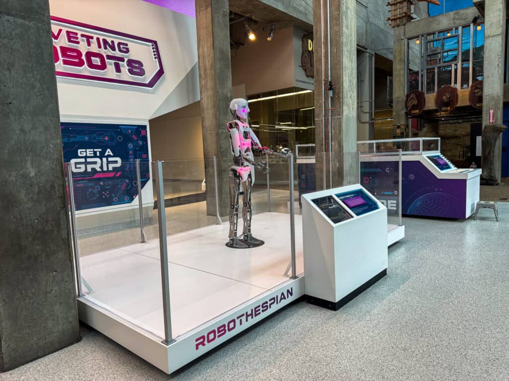 STEM exhibit at science city in union station